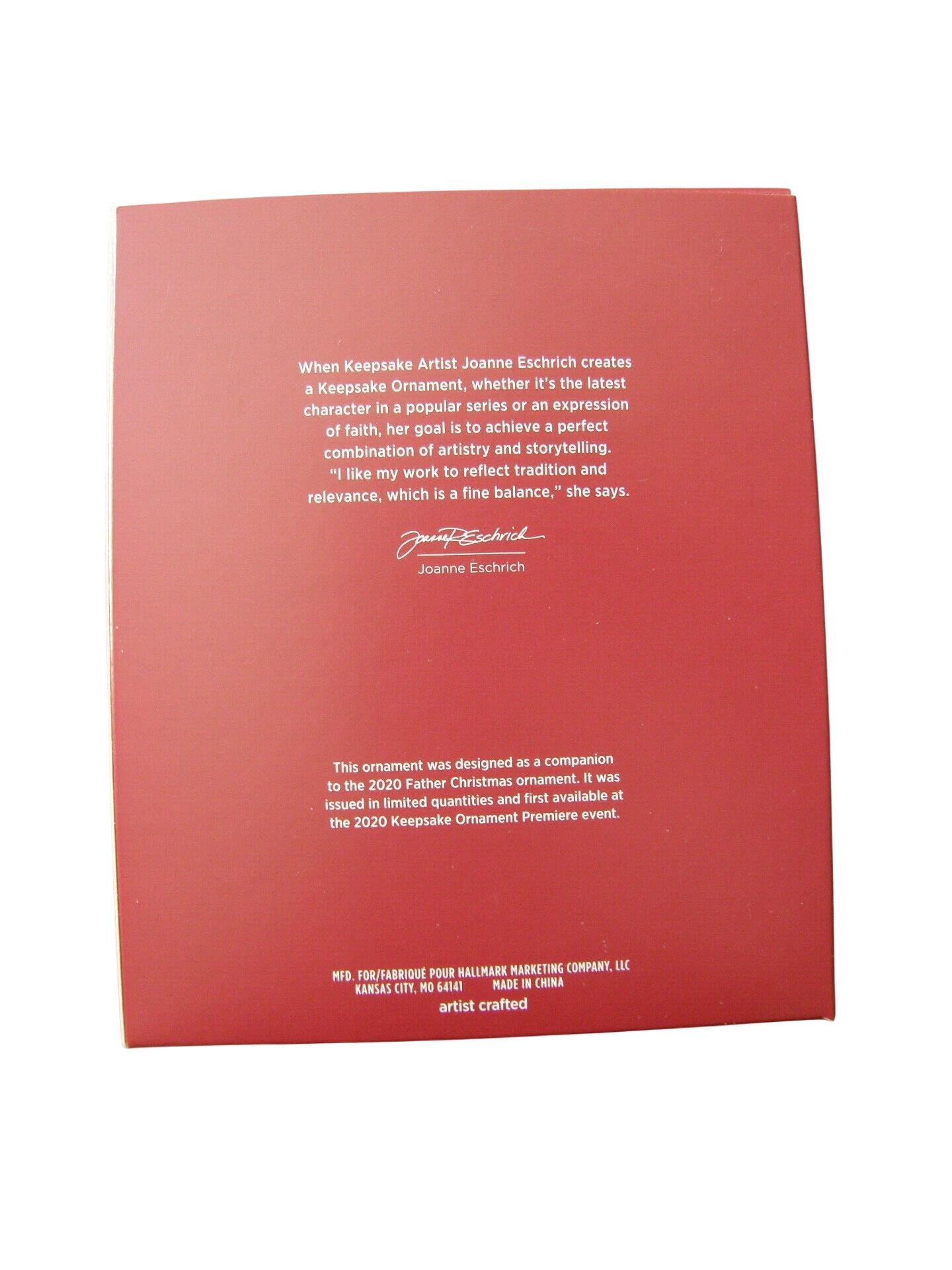 2020 Father Christmas's Reindeer Hallmark Ornament (Father Christmas) QXE3264