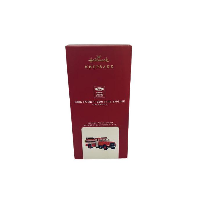 2020 (1996) Ford F-800 Fire Engine Hallmark Ornament (Fire Brigade) QXR9254