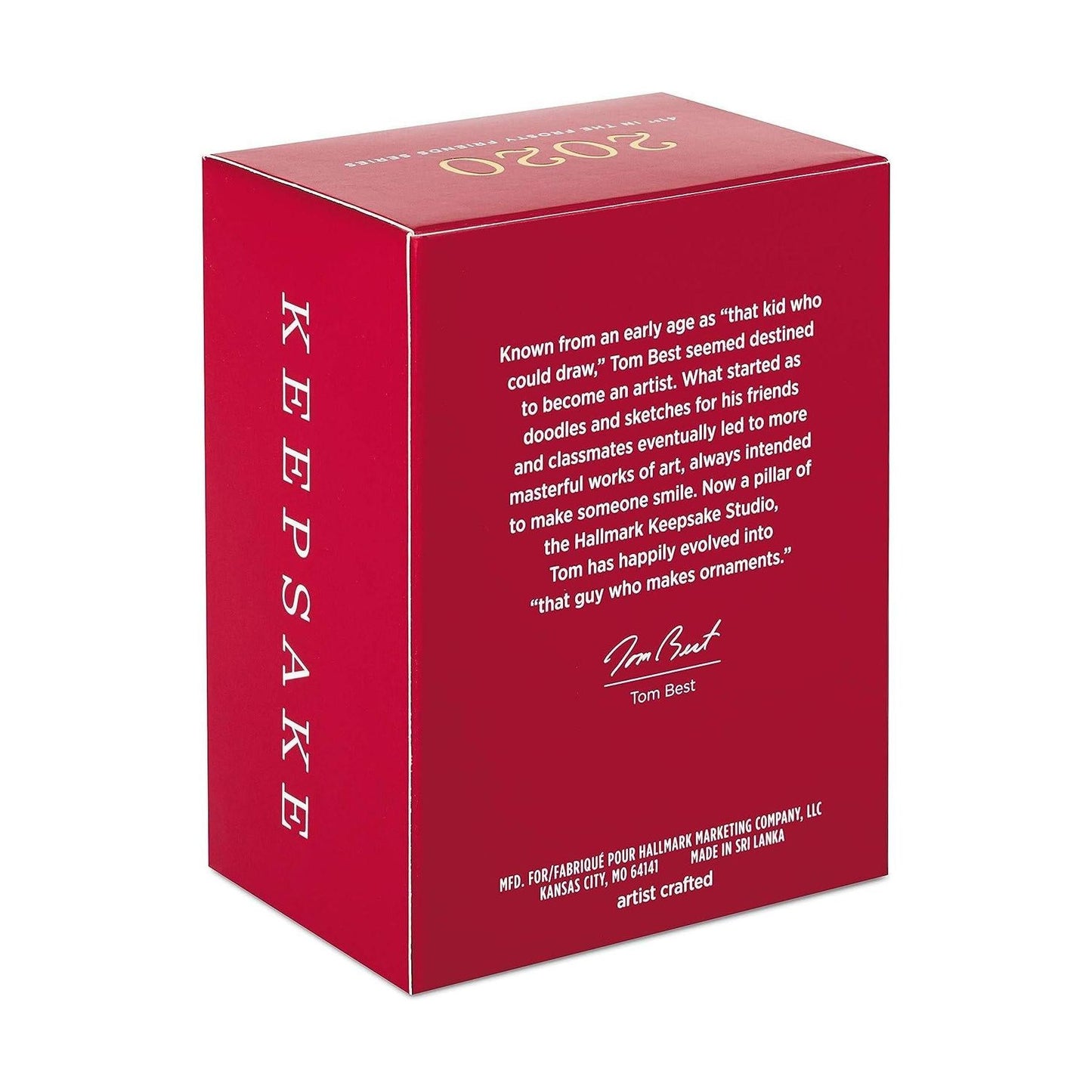 2020 Ice Statue Hallmark Ornament (Frosty Friends) QXR9171