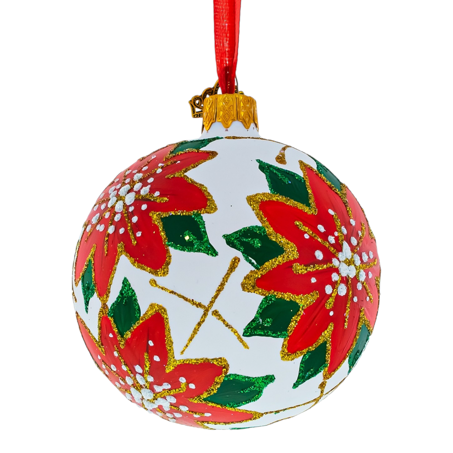 2020 Poinsettia Ball Hallmark Ornament (Flowers) QK1391
