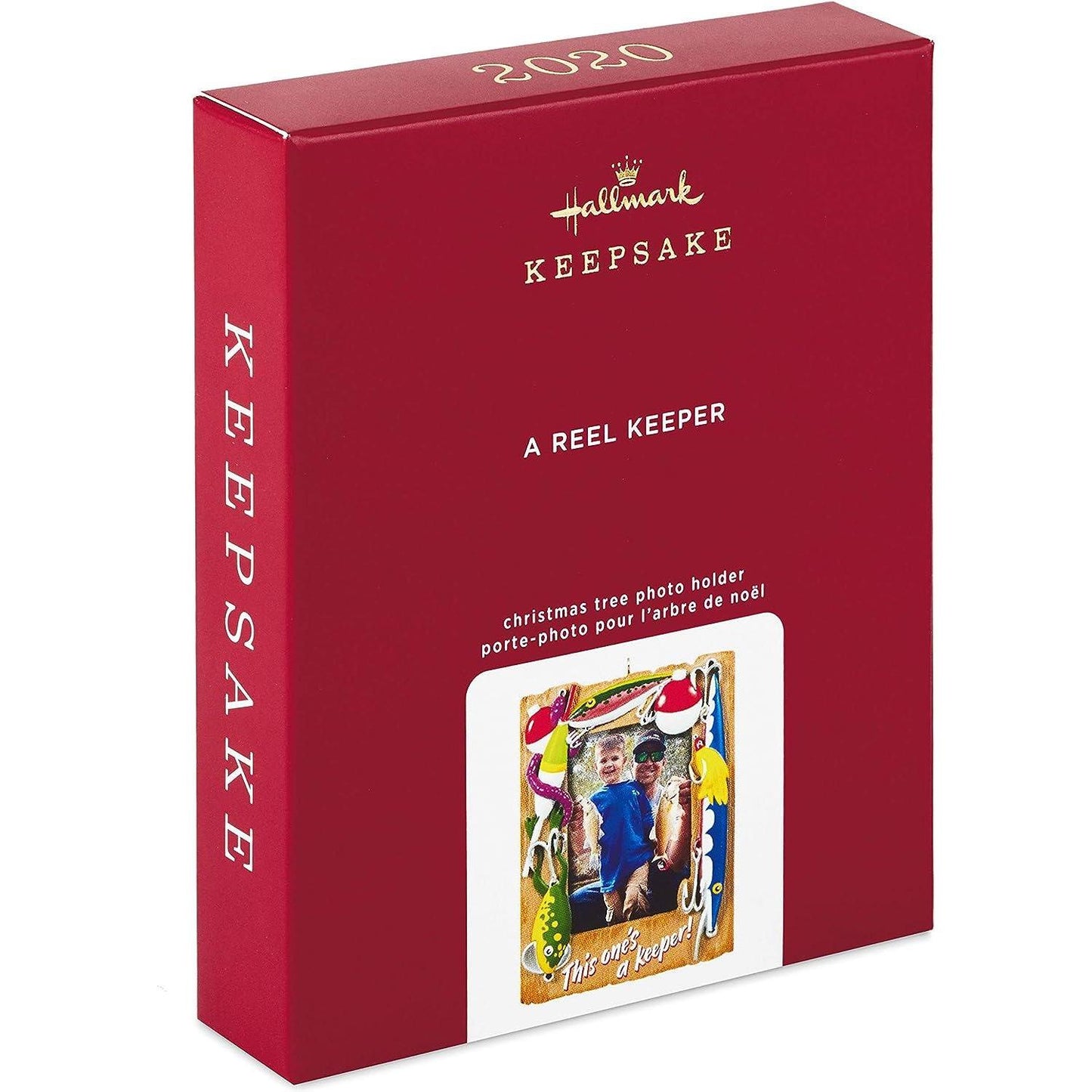 2020 A Reel Keeper Hallmark Ornament (Photo Holder) QG01951