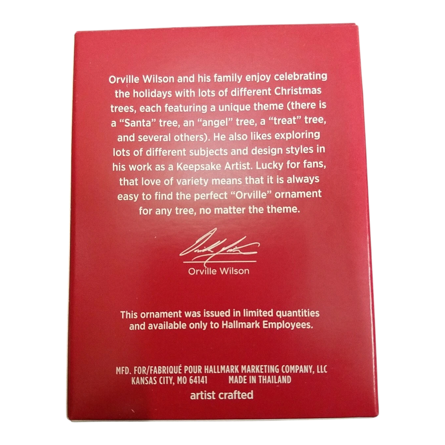2020 A Royal Thank You Hallmark Ornament (Hallmark Employee Gift) LPR3444