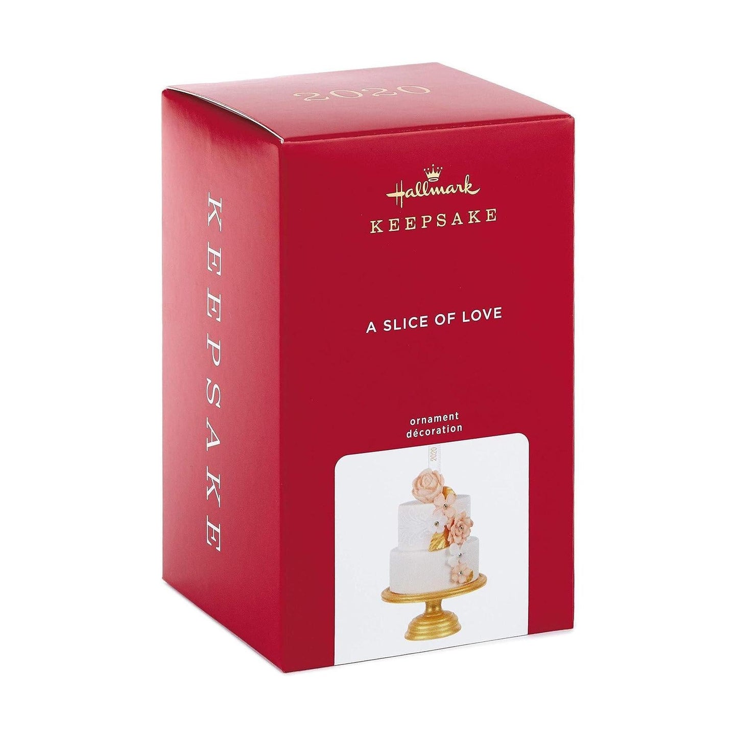 2020 A Slice of Love Hallmark Ornament (Cake) QHX4111