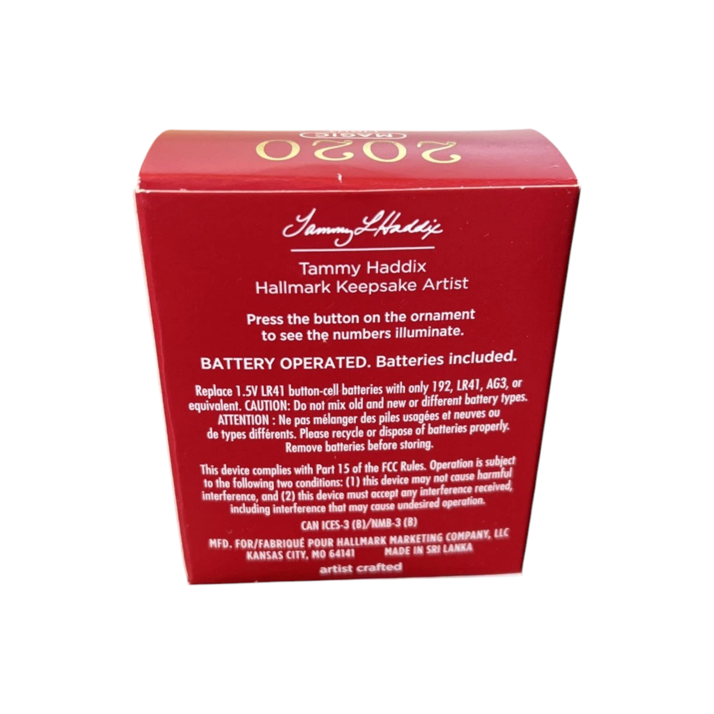 2020 A Snowy Hallmark Ornament (Frosty Fun Decade) QXM8344