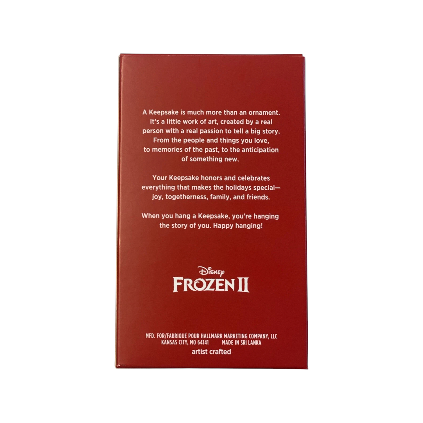 2020 Anna of Arendelle Hallmark Ornament (Disney) QXD6531