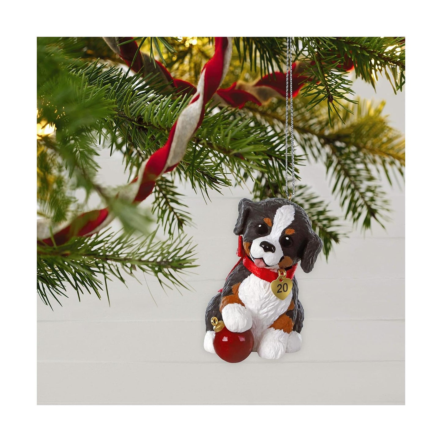 2020 Australian Shepherd Hallmark Ornament (Puppy Love) QXR9161