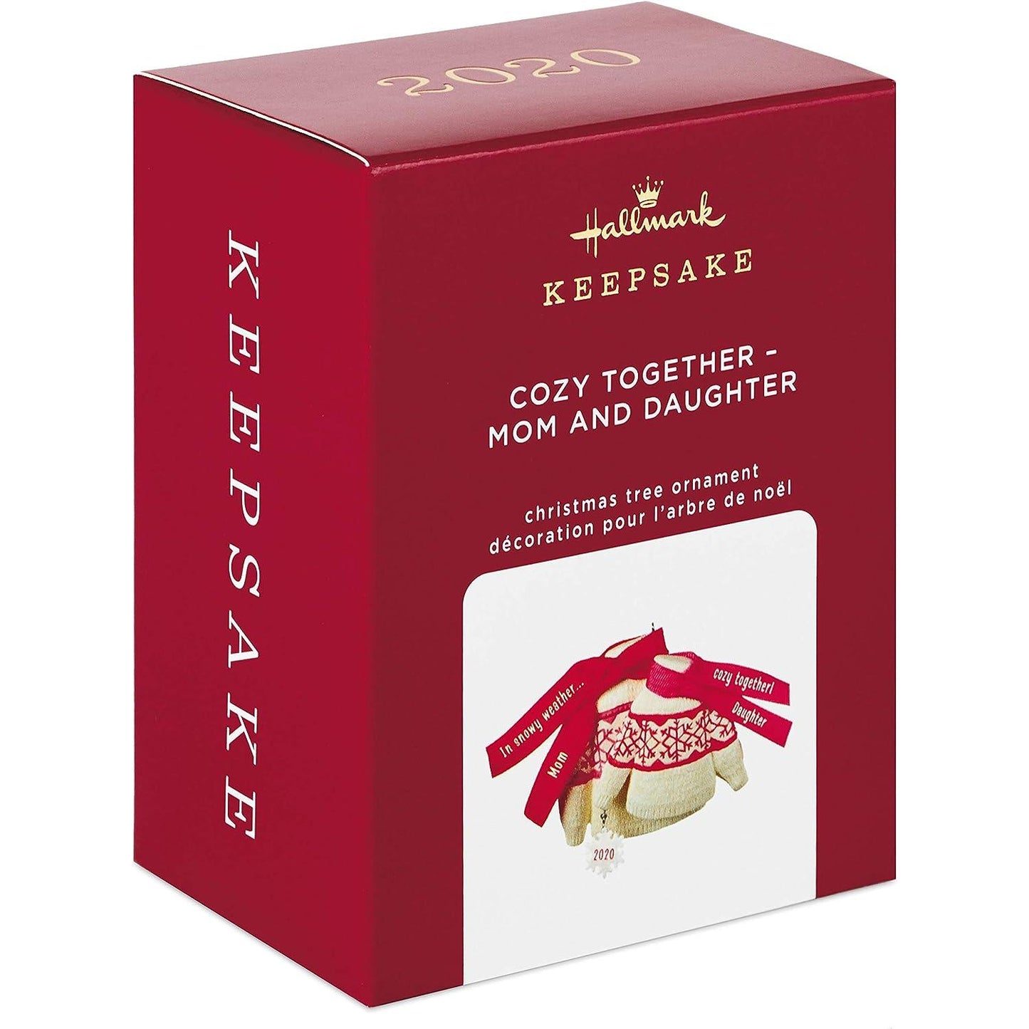 2020 Cozy Together Hallmark Ornament (Mom and Daughter) QGO1691