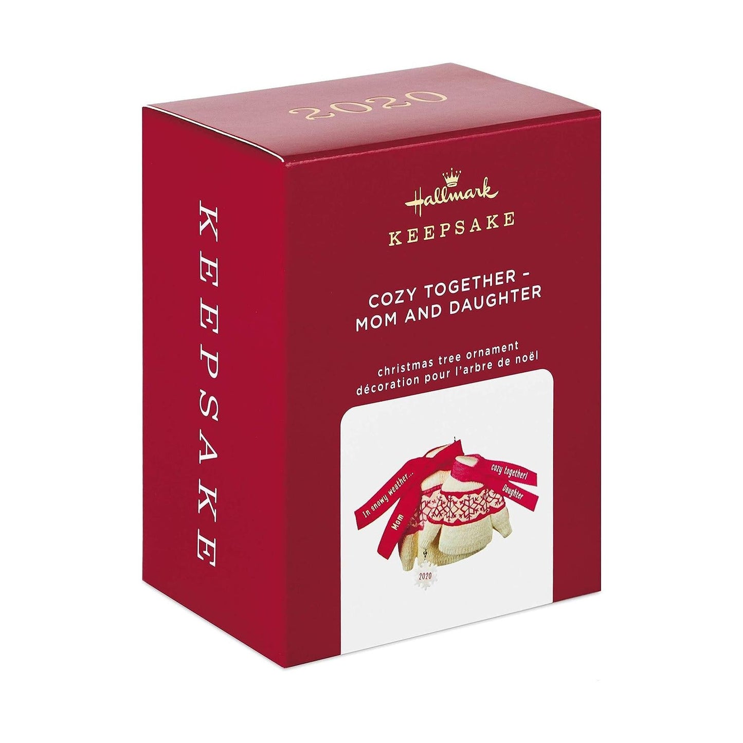 2020 Cozy Together Hallmark Ornament (Mom and Daughter) QGO1691