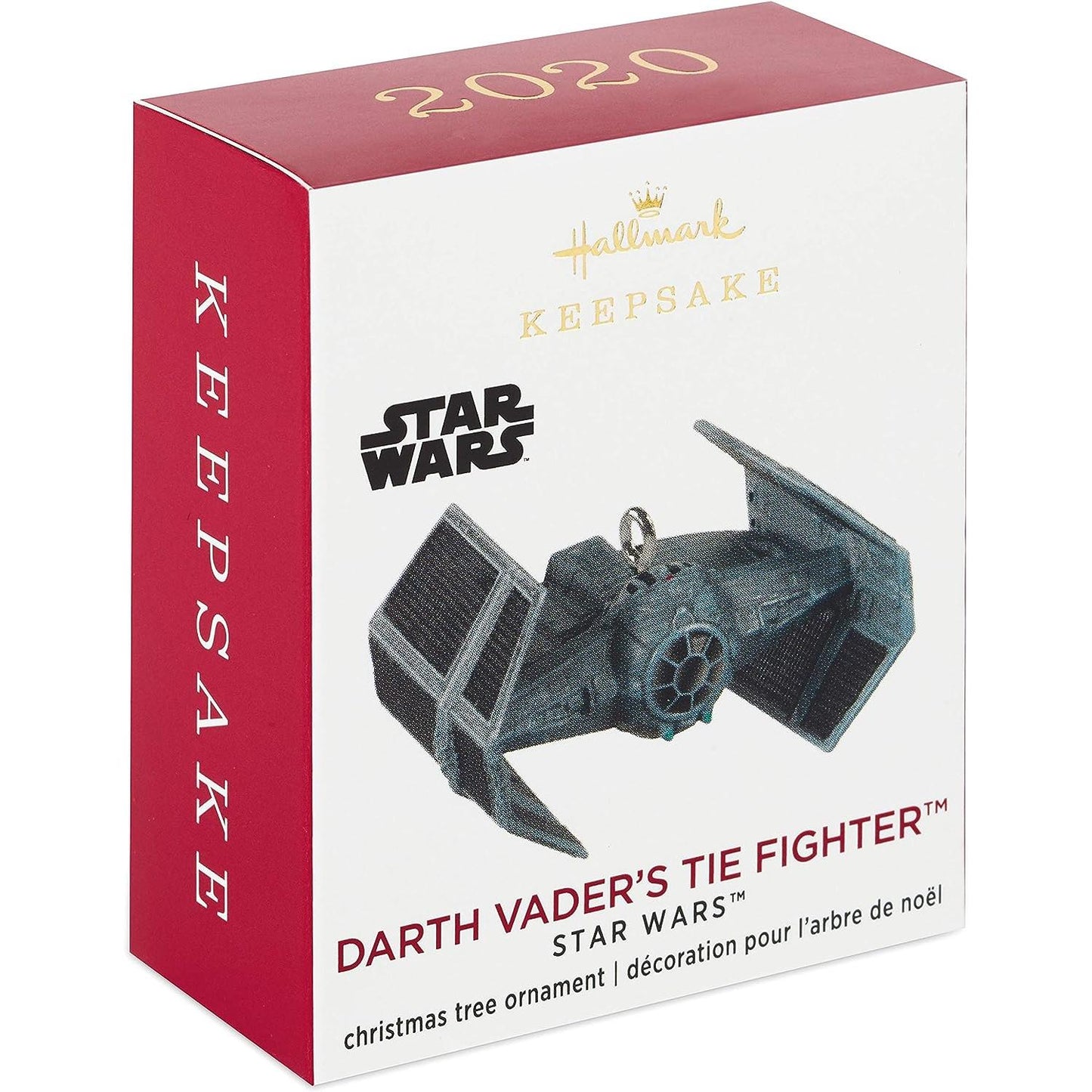 2020 Darth Vader's Tie Fighter Hallmark Ornament (Star Wars) QXM8241