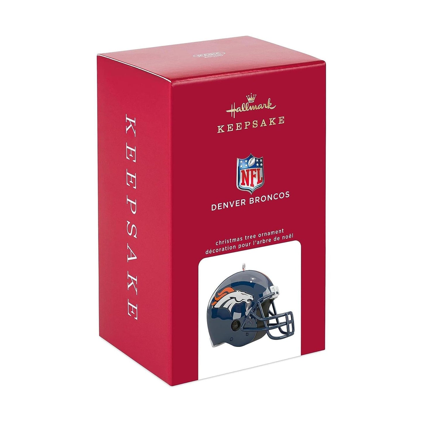 2020 Denver Broncos Helmet Hallmark Ornament (NFL) QSR1134