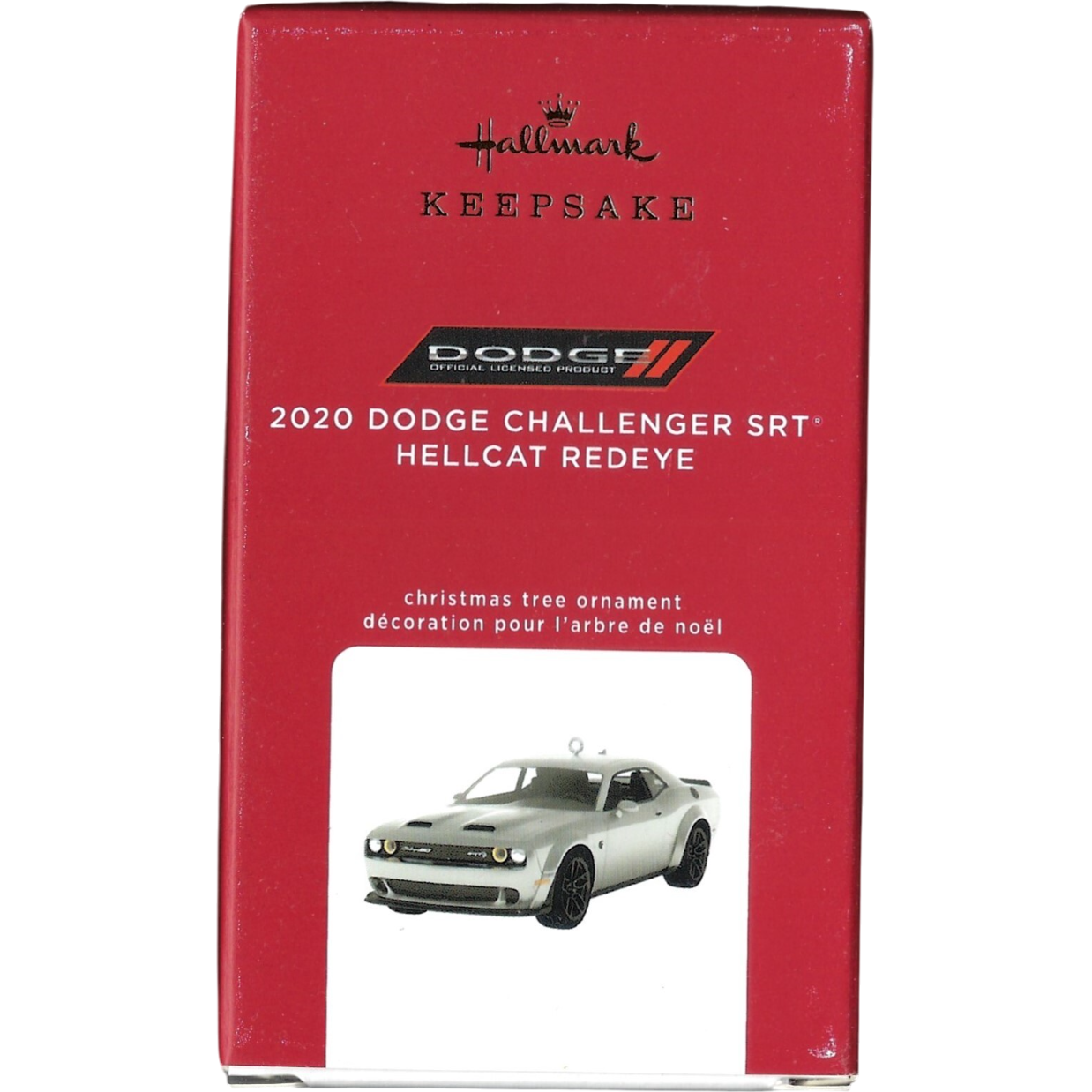 2020 Dodge Challenger SRT Hellcat Redeye Hallmark Ornament (Classic American Cars) QXI2464