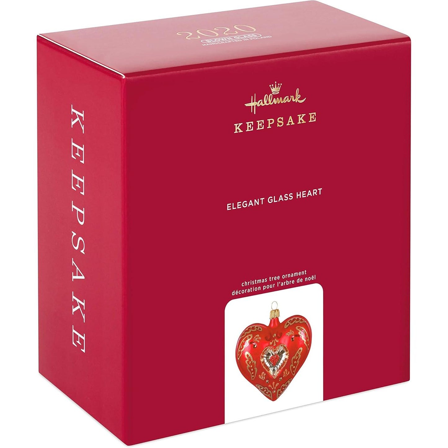 QK1384 2020 Elegant Glass Heart (Heart) Image2