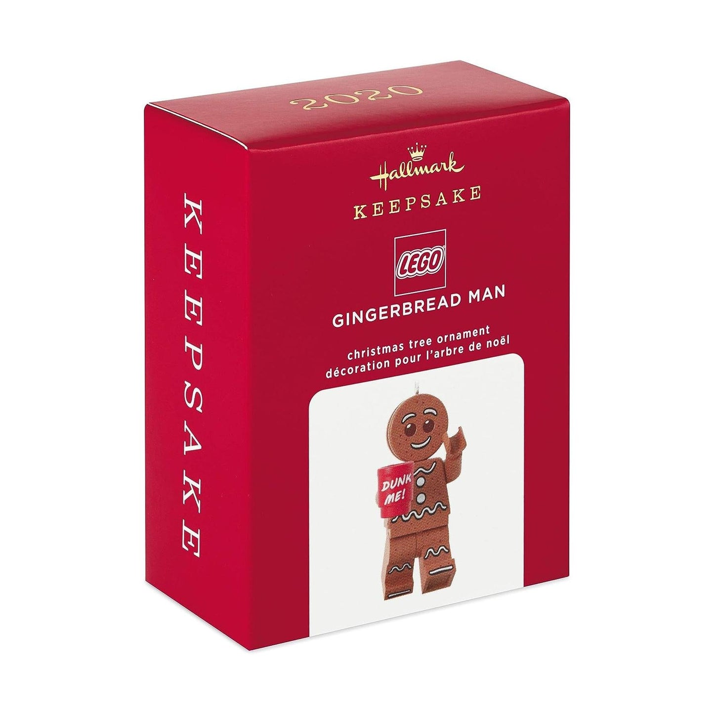 2020 Gingerbread Man Hallmark Ornament (LEGO) QXI2584
