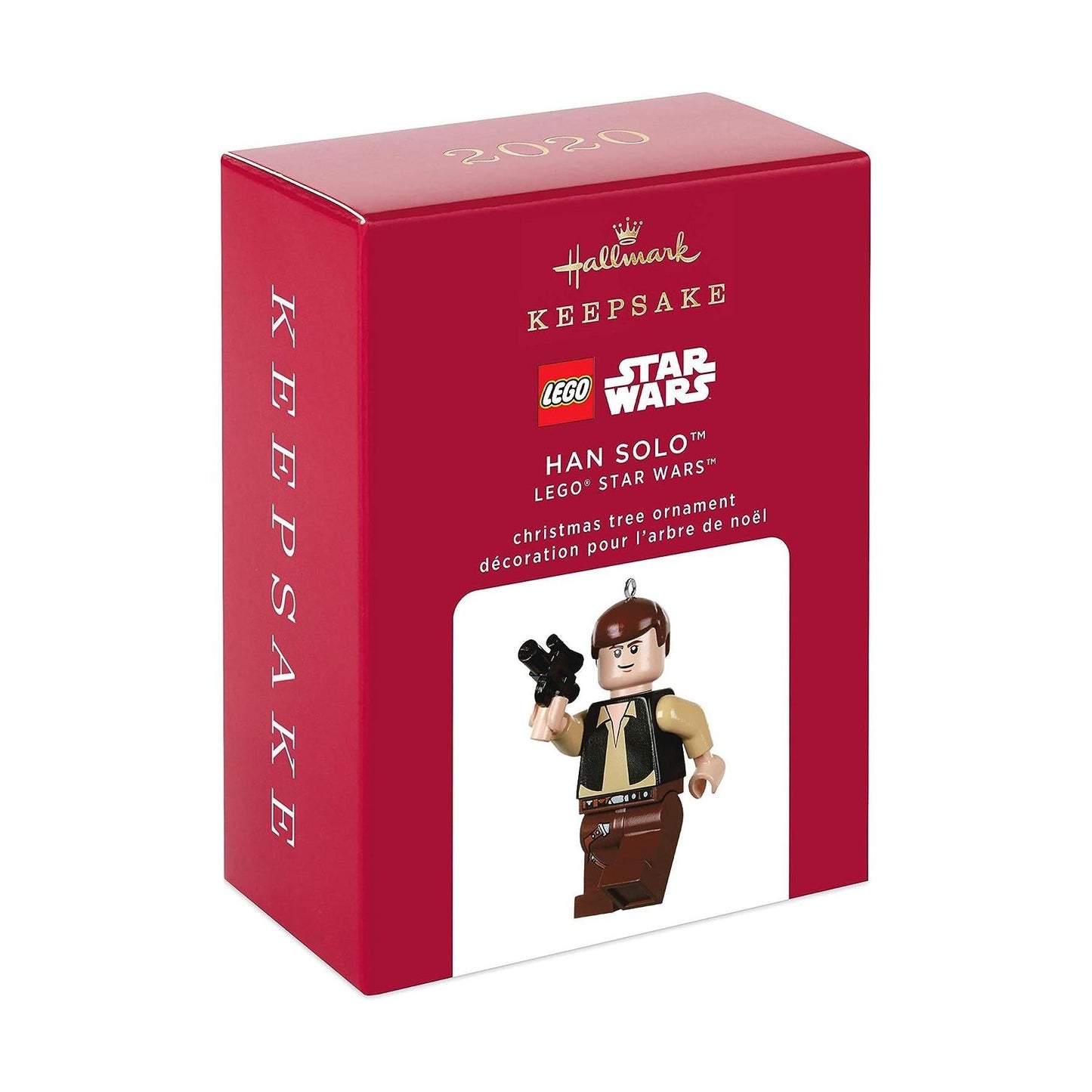 2020 Han Solo Hallmark Ornament (Star Wars, Lego) QXI6014