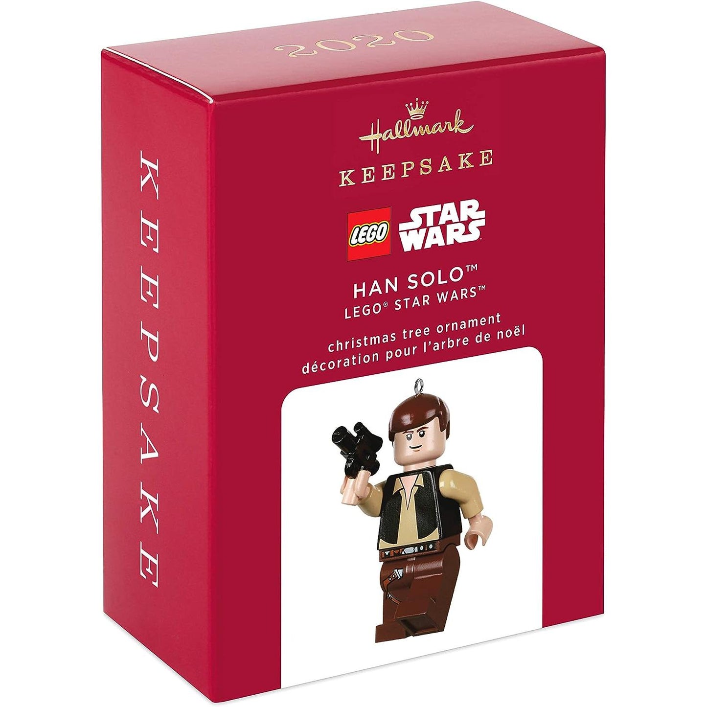 2020 Han Solo Hallmark Ornament (Star Wars, Lego) QXI6014