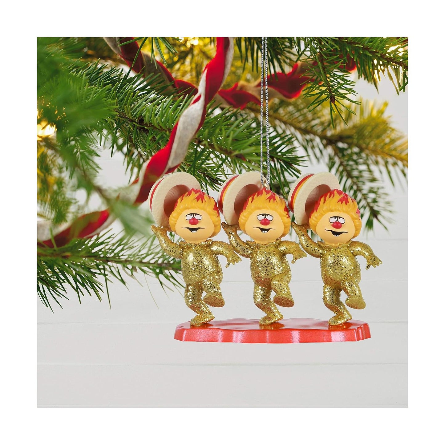 2020 Heat Miser Chorus Hallmark Ornament (The Year Without A Santa Claus) QXI2381 Image4