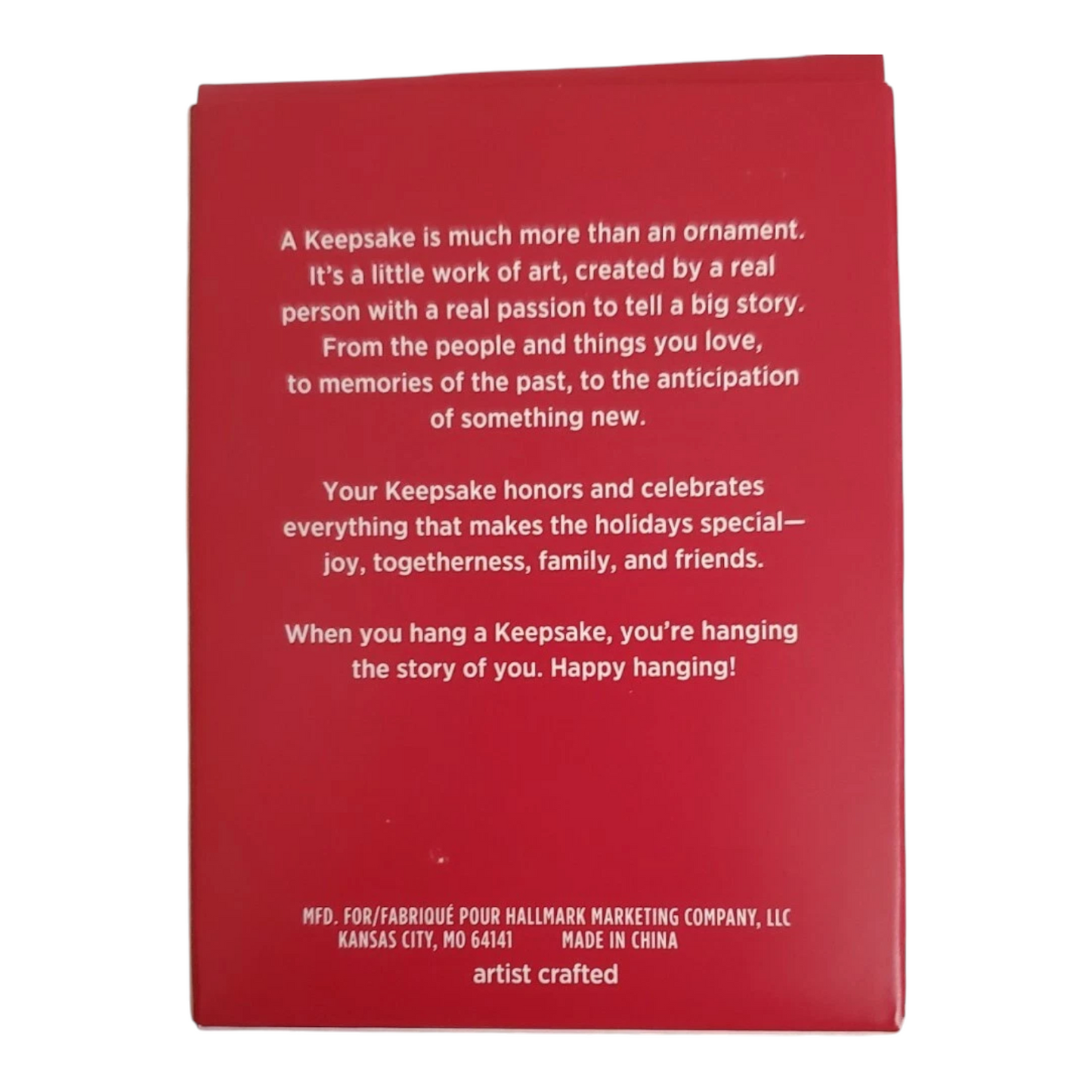 2020 Holiday Cheer Hallmark Ornament (Eat & Drink) QGO1944