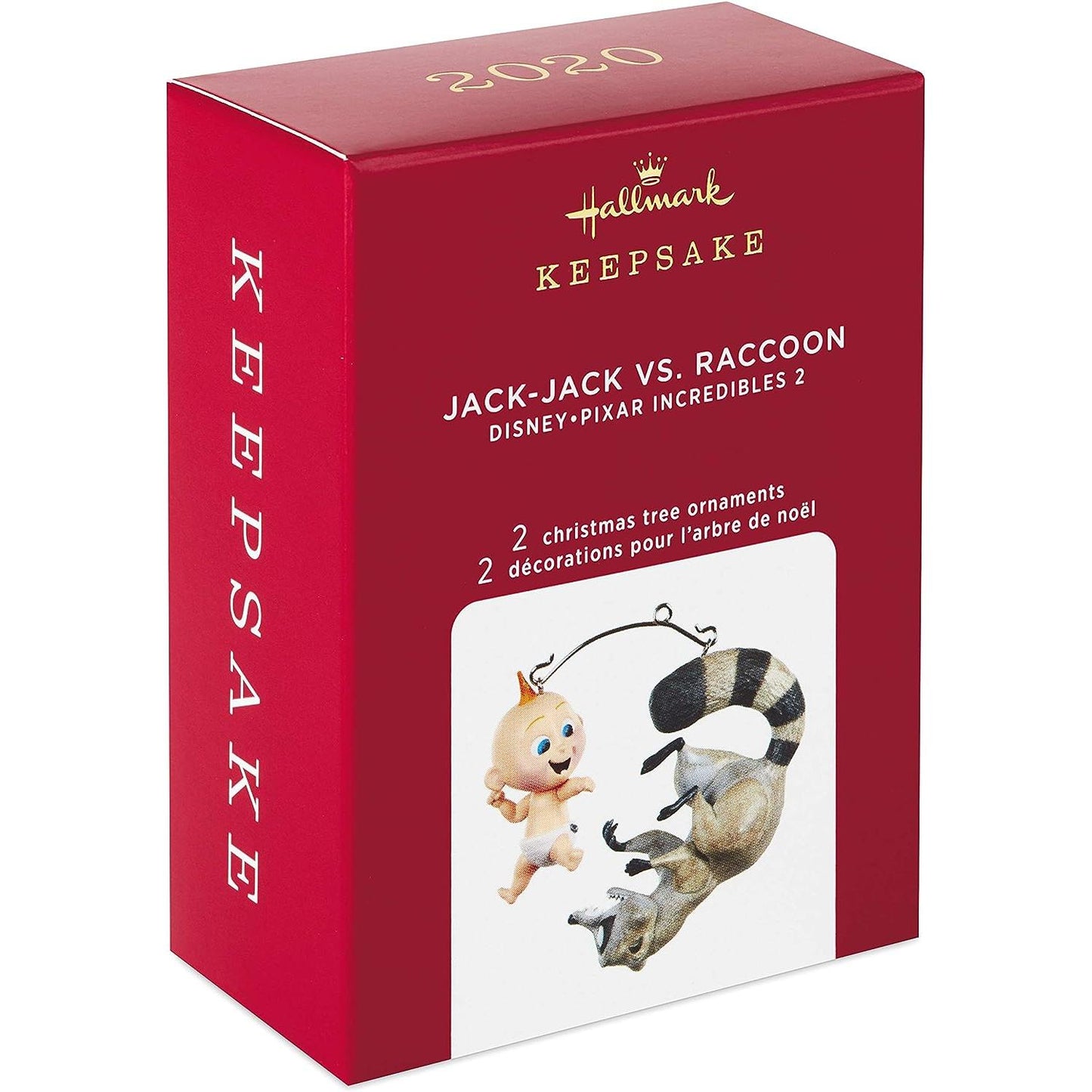 2020 Jack-Jack VS Raccoon Hallmark Ornament (The Incredibles) QXD6494