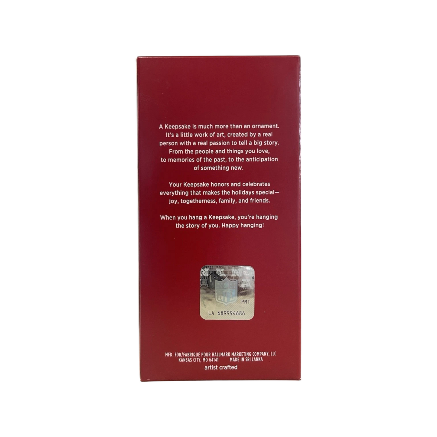 2020 James Conner Hallmark Ornament (Football Legends) QXI2751