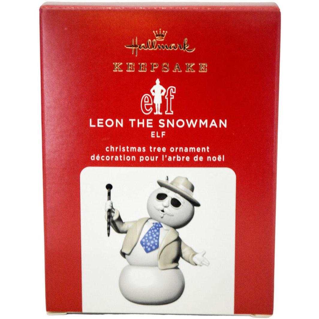 2020 Leon the Snowman Hallmark Ornament (Elf) QXE3271