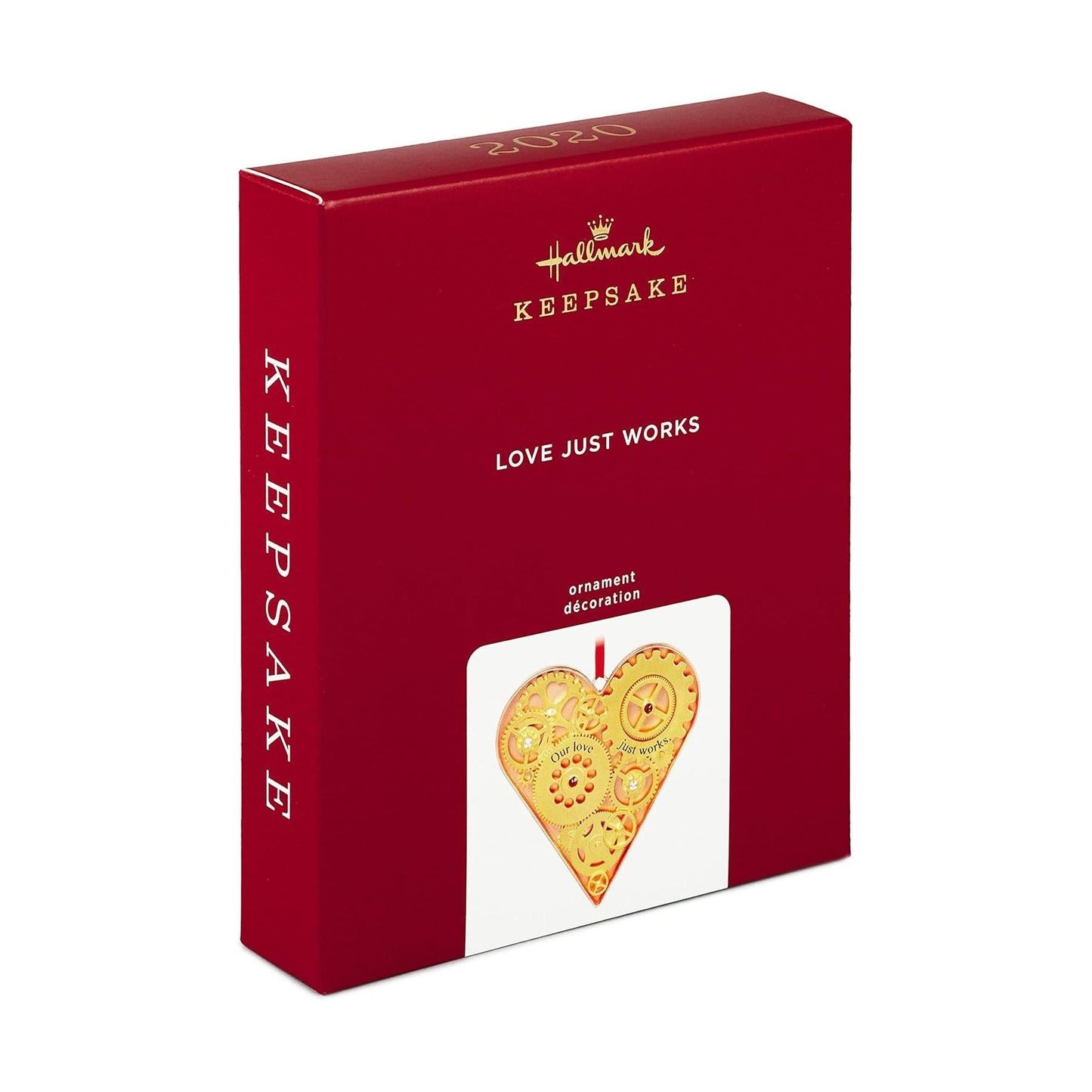 2020 Love Just Works Hallmark Ornament (Heart) QHX4061