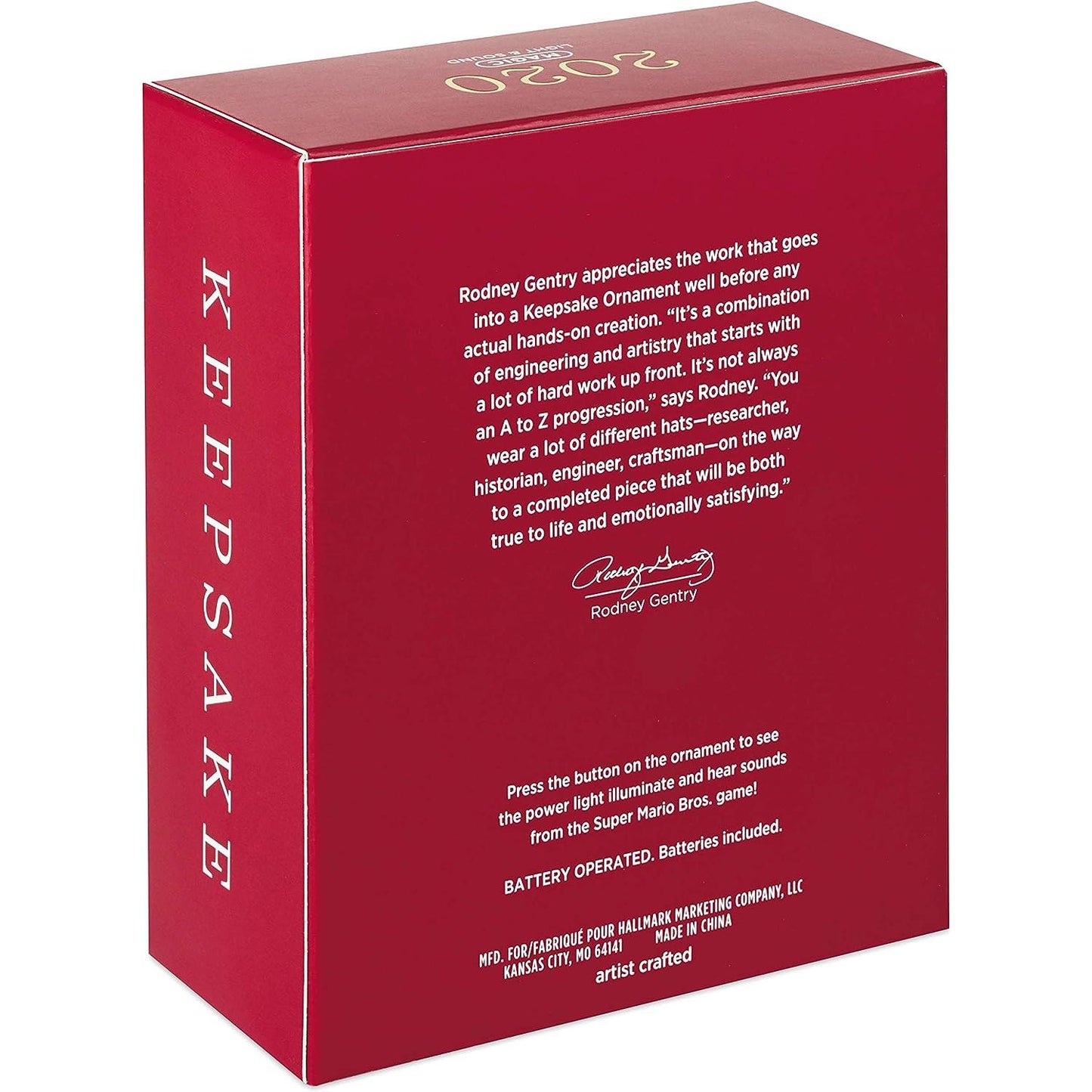 2020 NES Console Hallmark Ornament (Nintendo) QXI2514 Image7