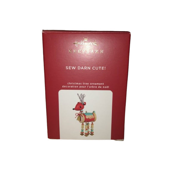 2020 Sew Darn Cute! Hallmark Ornament (Reindeer) QGO1964