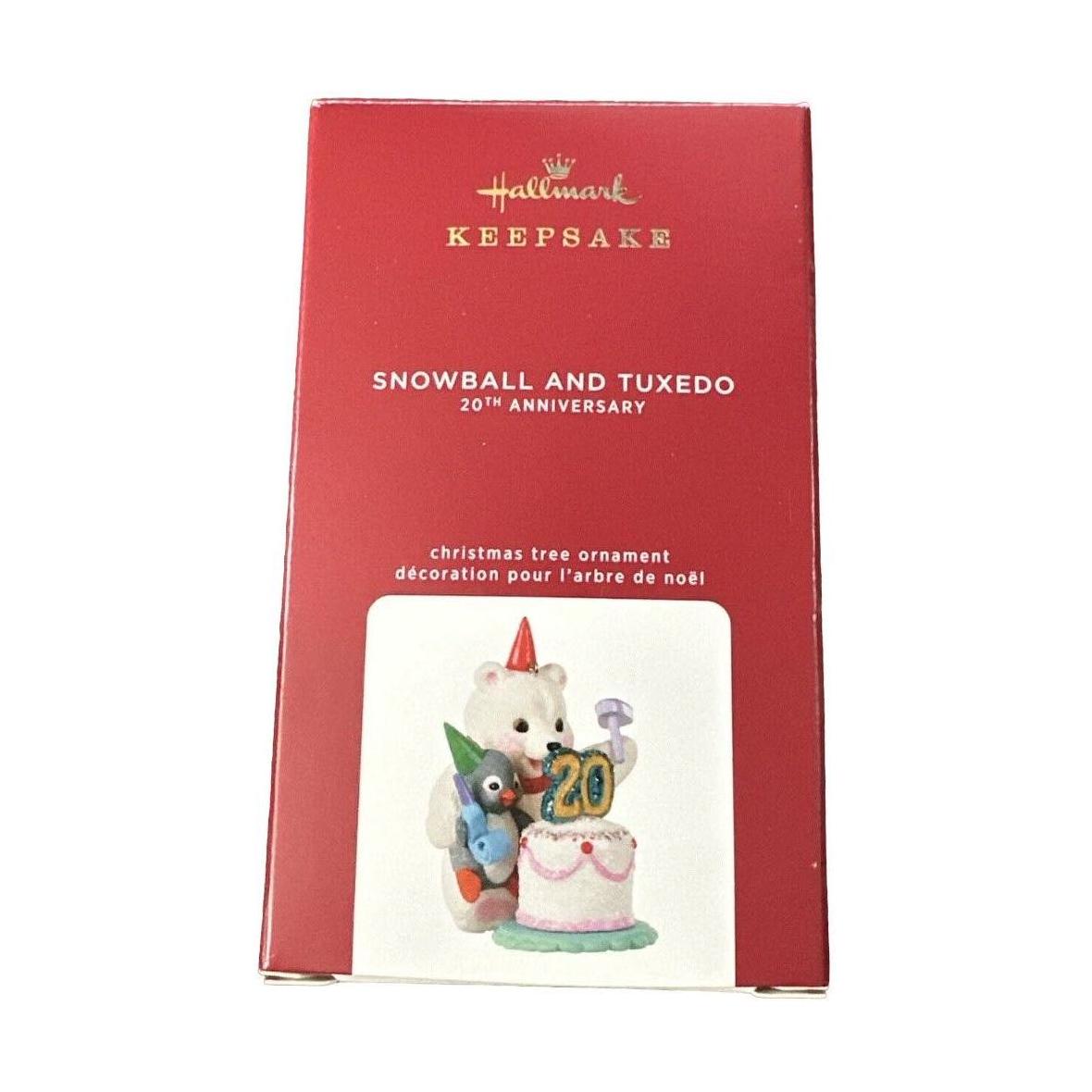 2020 Snowball and Tuxedo Hallmark Ornament (Snowball and Tuxedo) QXE3231