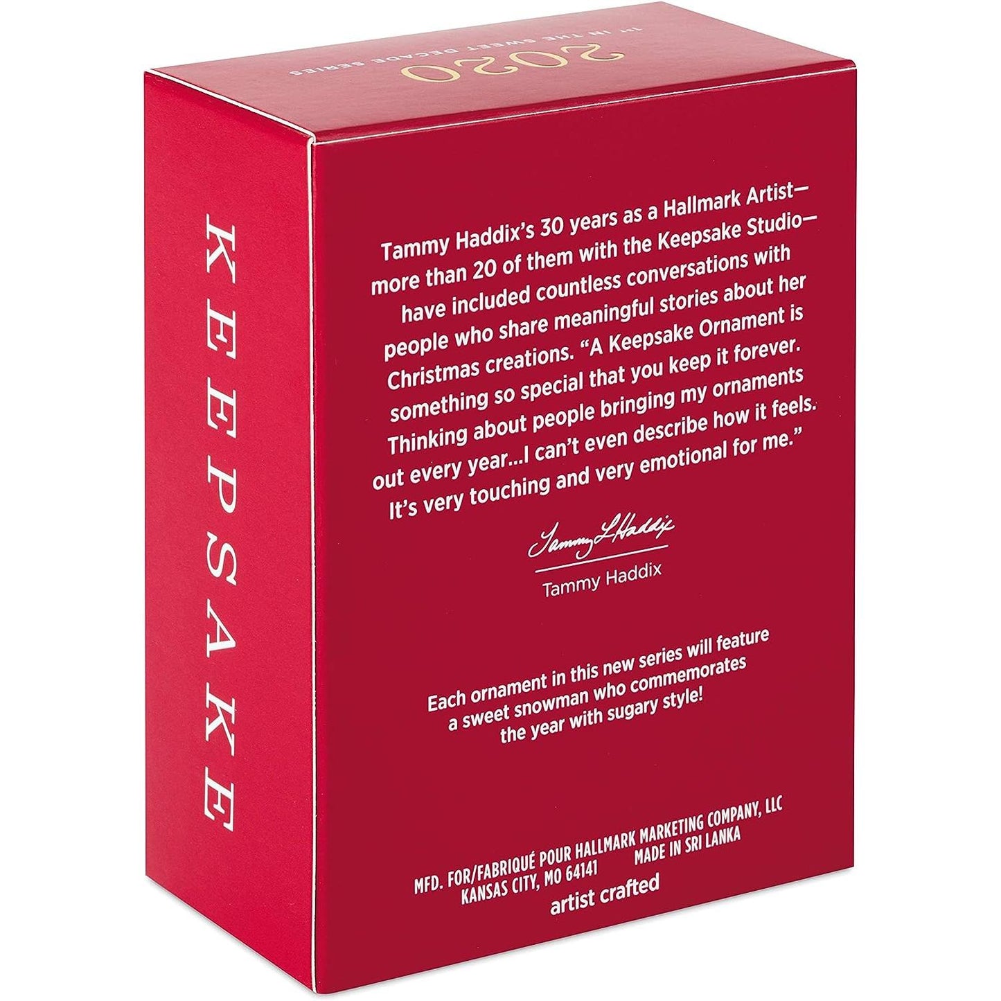 2020 Sweet Decade Hallmark Ornament (Sweet Decade) QXR9134