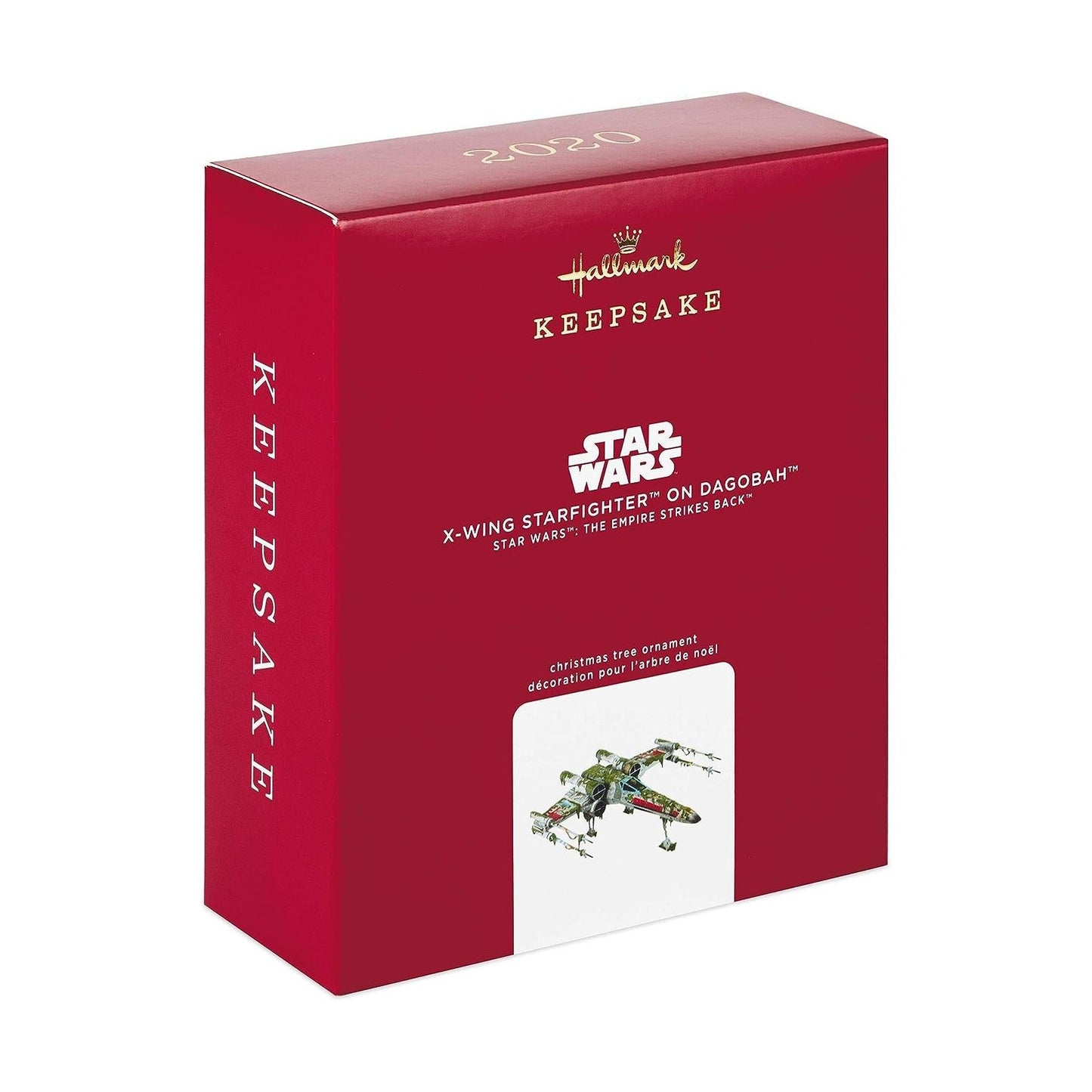 2020 X‑Wing Starfighter on Dagobah Hallmark Ornament (Star Wars) QXI6081