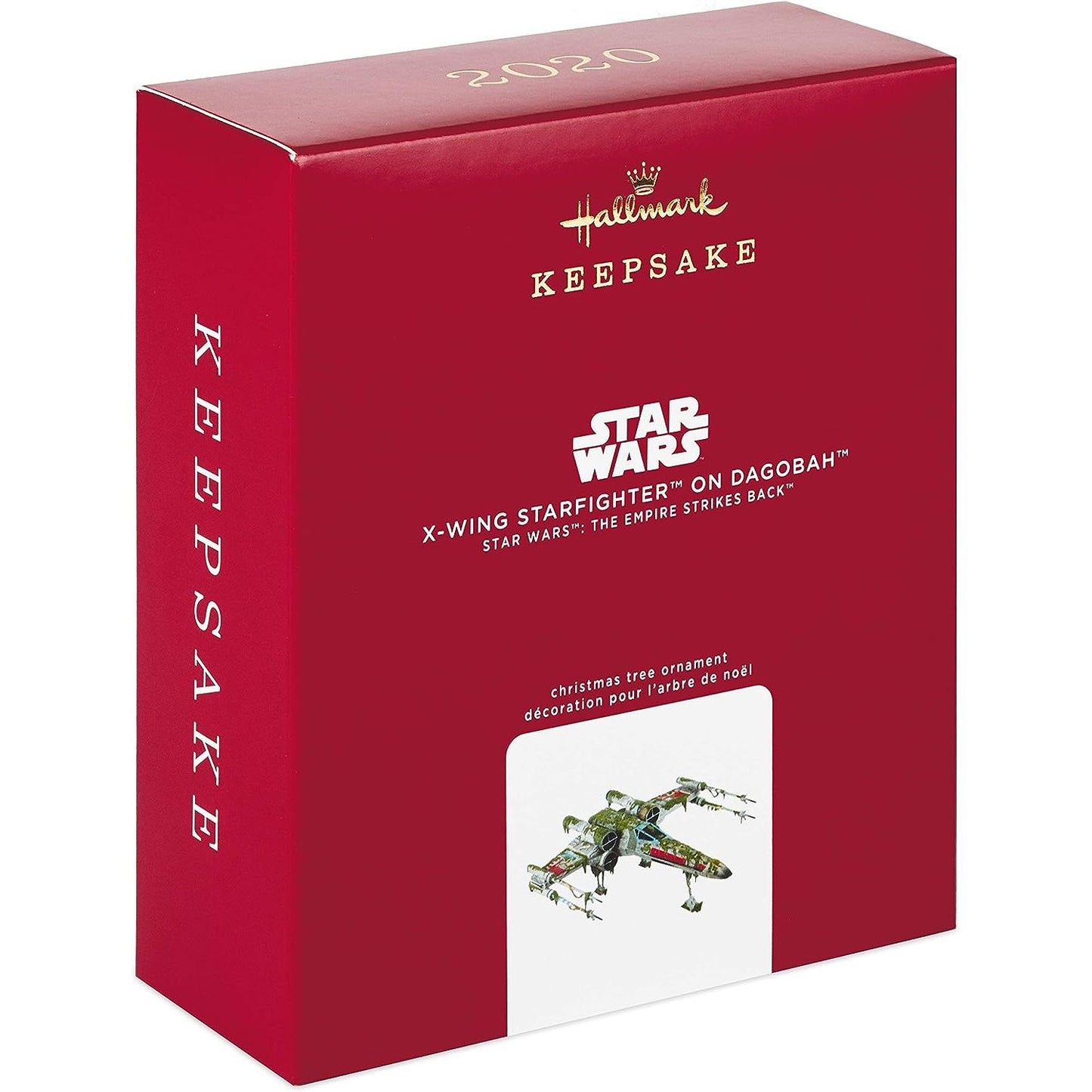 2020 X‑Wing Starfighter on Dagobah Hallmark Ornament (Star Wars) QXI6081