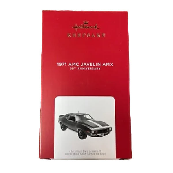 2021 1971 AMC Javelin AMX Hallmark Ornament (Classic American Cars) QXE3235
