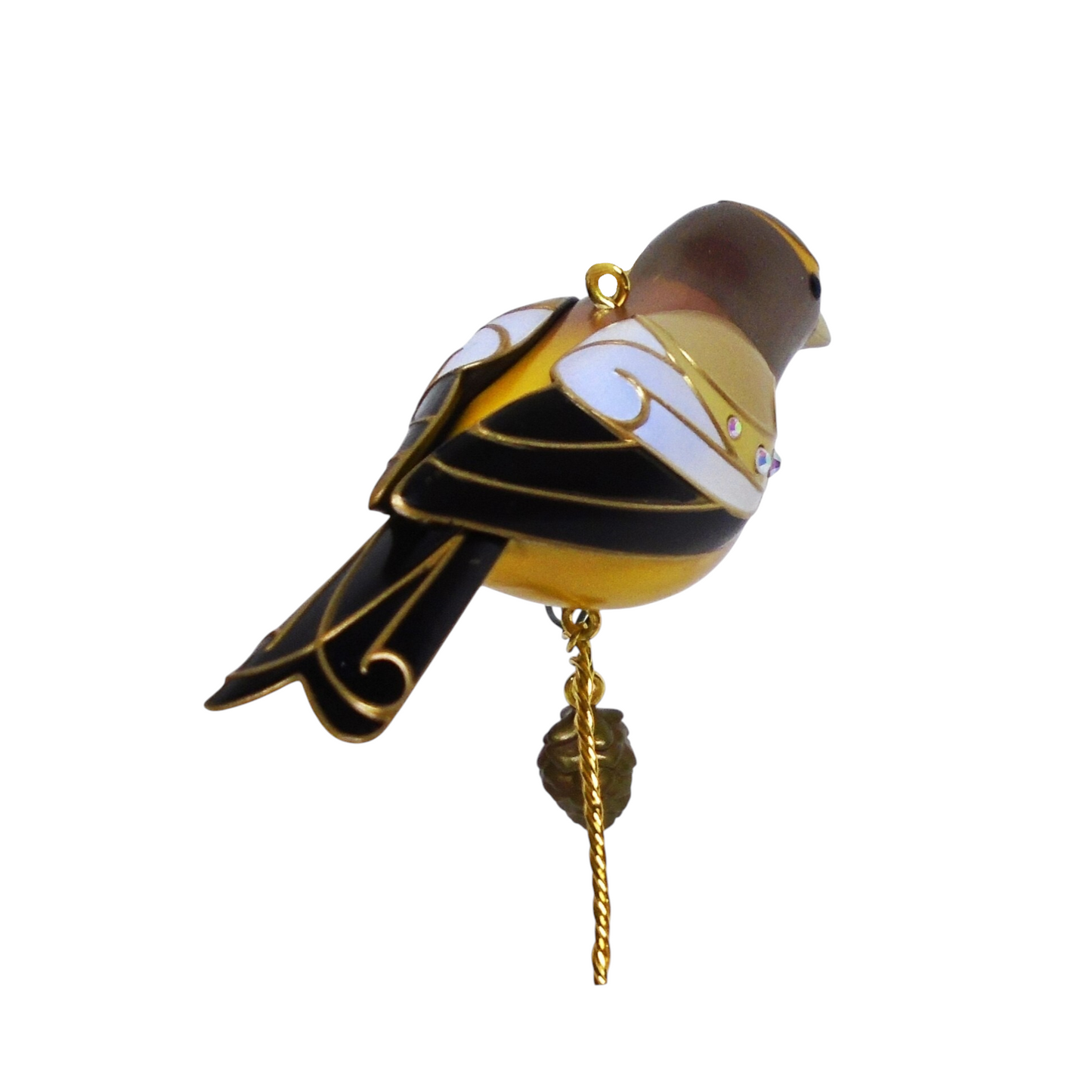 2021 Evening Grosbeak Hallmark Ornament (Beauty of Birds) QXR9172 Image6