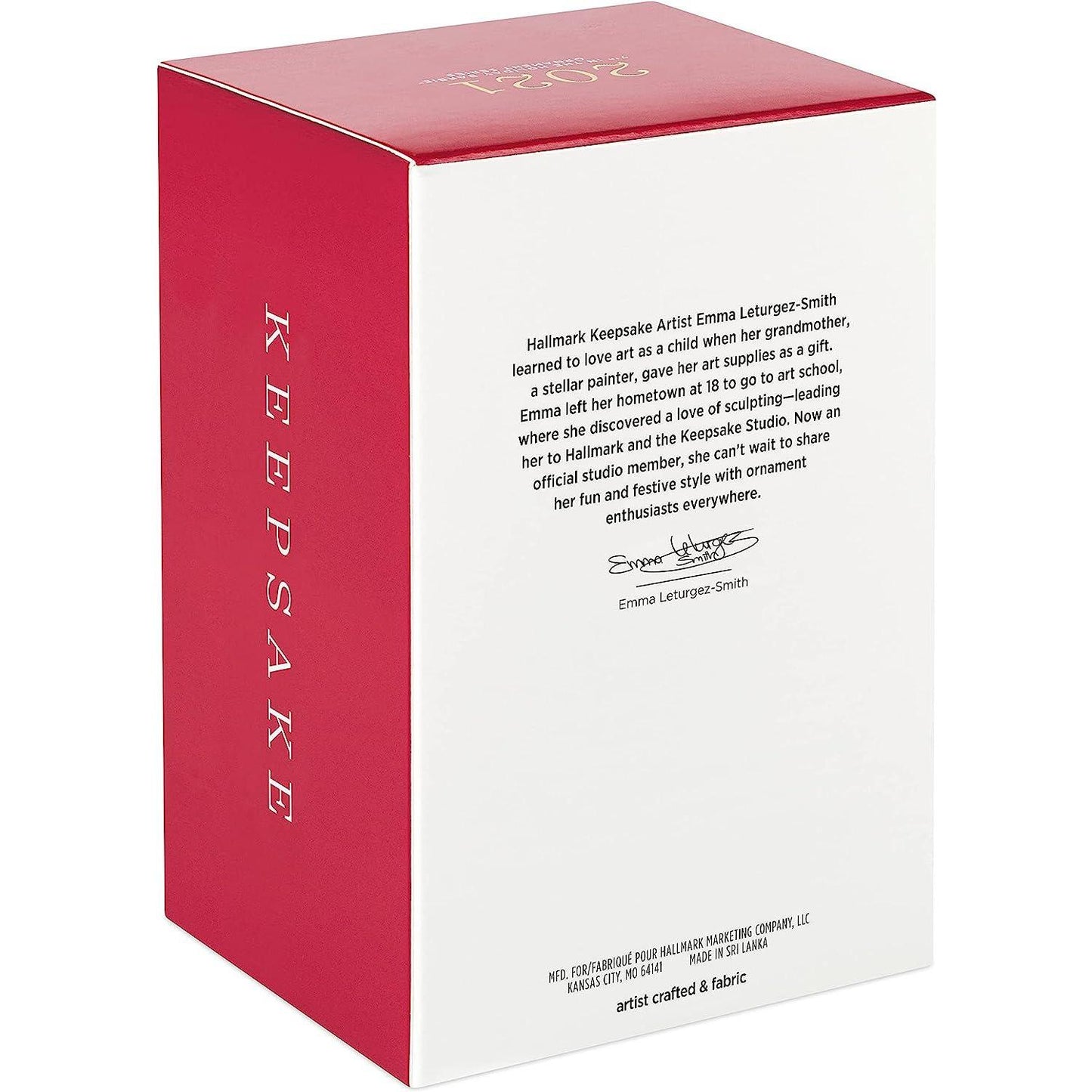2021 Holiday Barbie Hallmark Ornament (Holiday Barbie) QXR9275 Image6