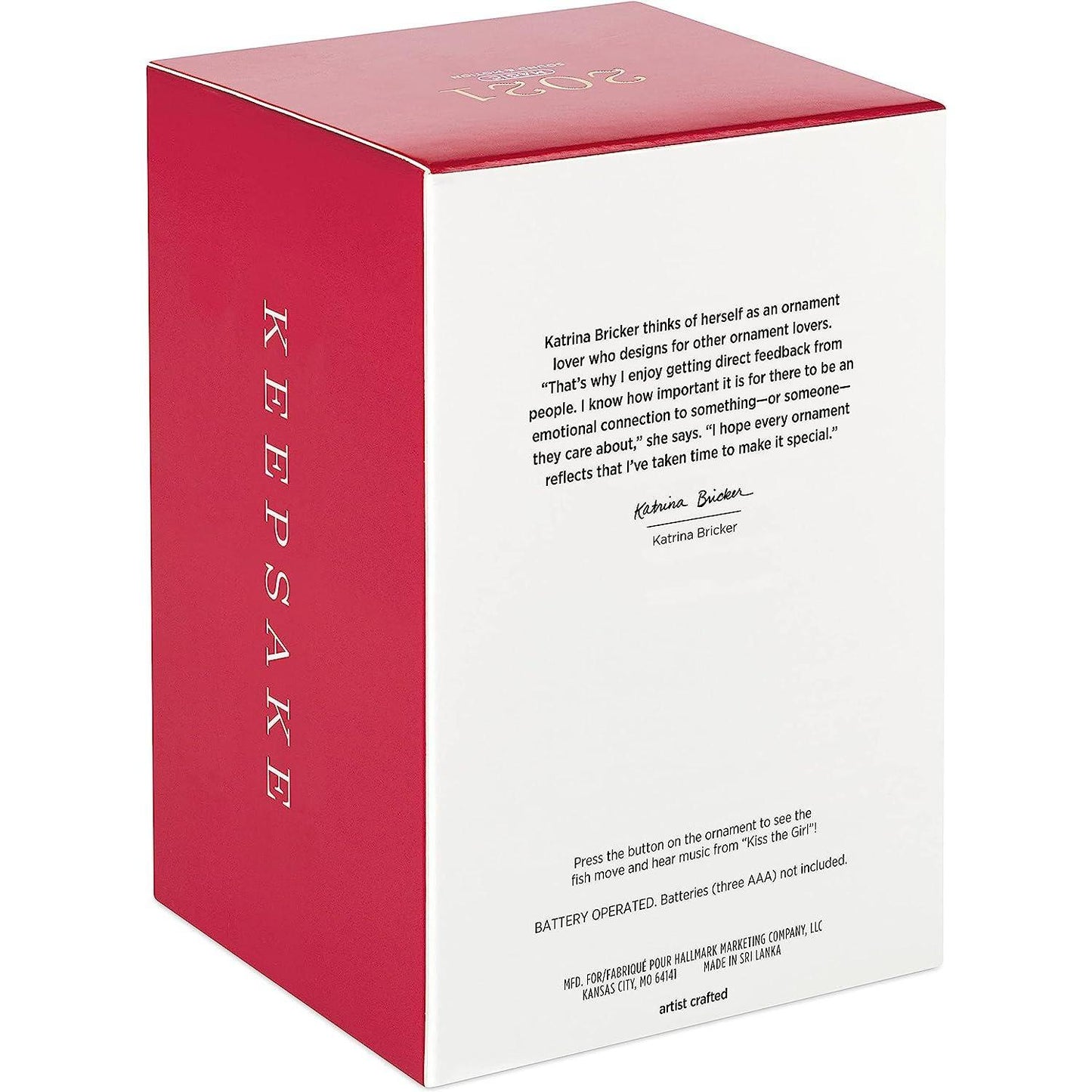 QXD6532 2021 Kiss The Girl (Disney The Little Mermaid) Image4