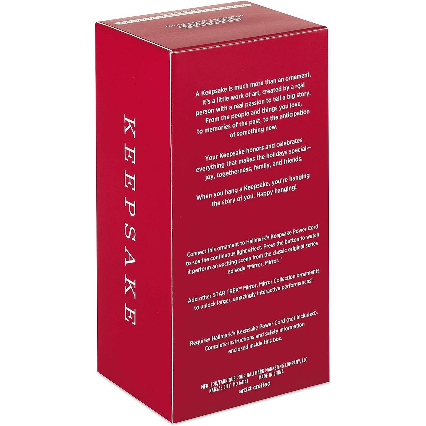 2021 Lieutenant Hikaru Sulu Hallmark Ornament (Star Trek) QXI6071