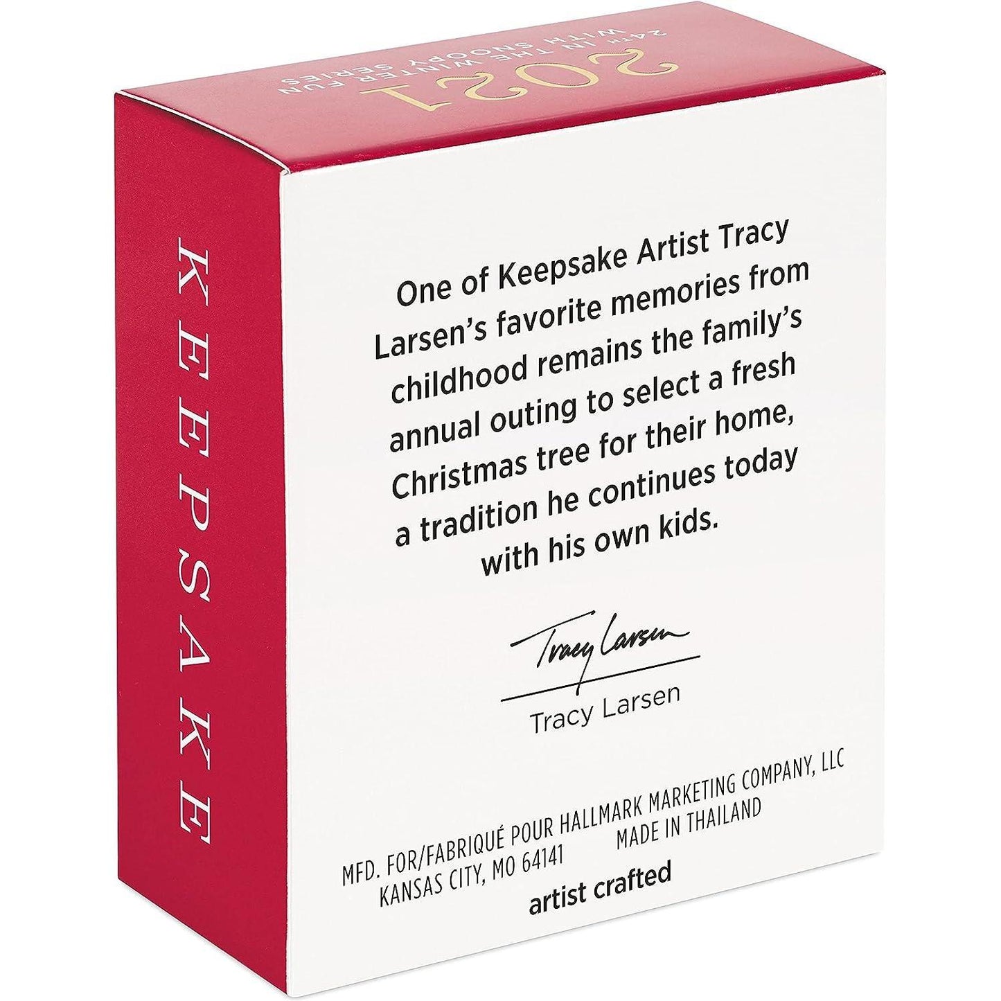 QXM8252 2021 Peanuts Winter Fun With Snoopy Image4