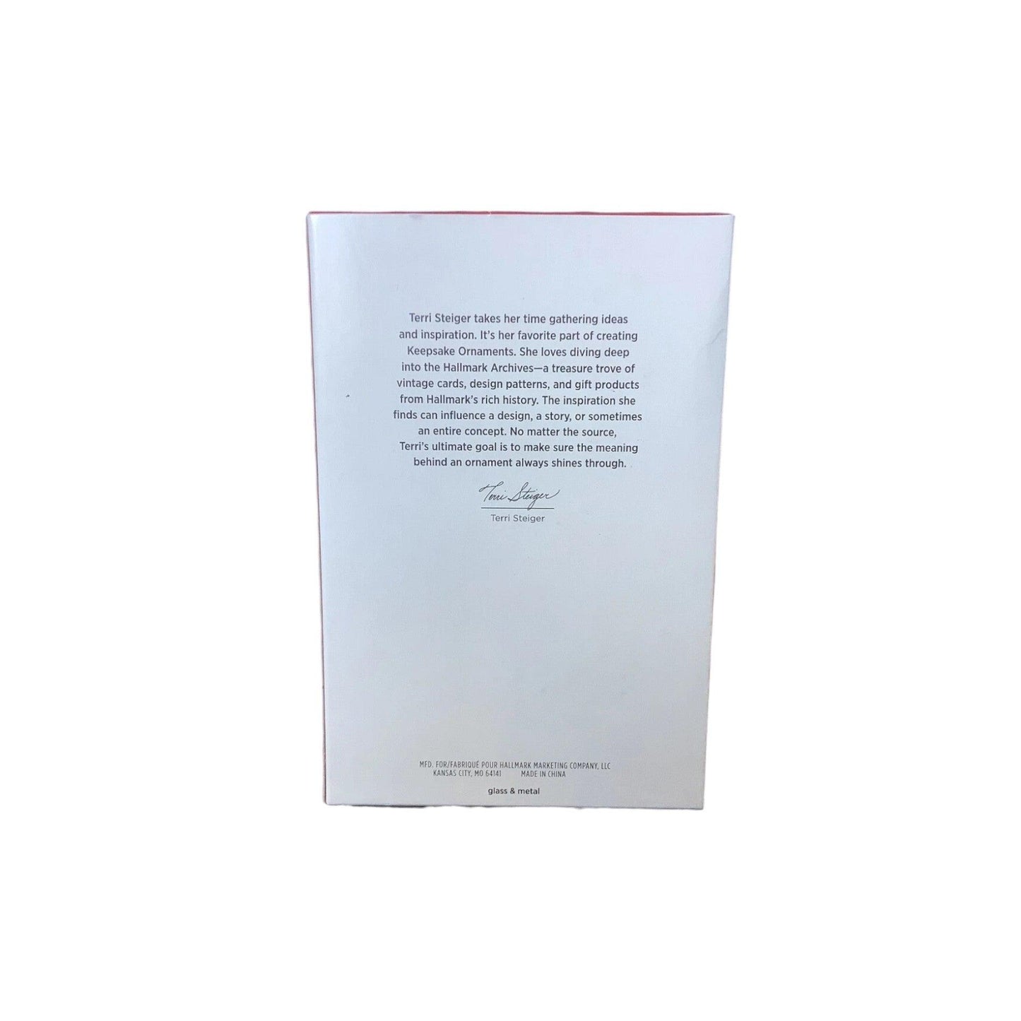 2021 Christmas Commemorative #9 - BlueGlass Ball Hallmark Ornament (Christmas Commemorative) QXR9035