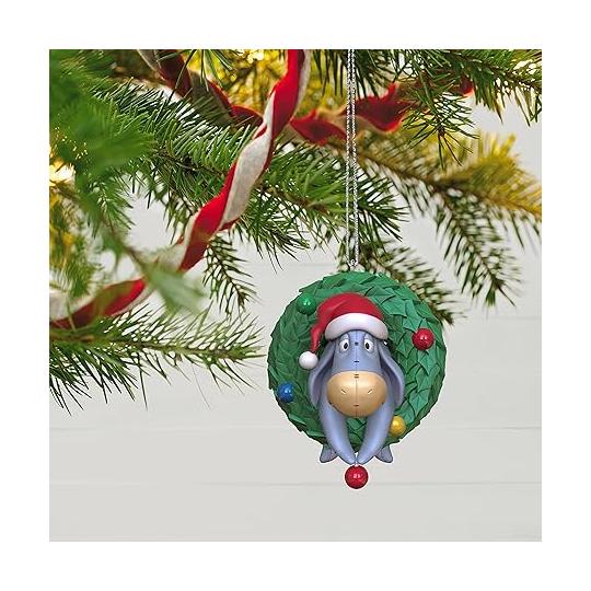 2021 Christmas Eeyore Hallmark Ornament (Winnie the Pooh) QXD6462