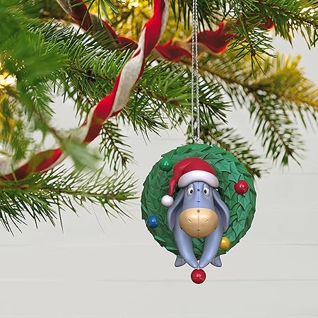 2021 Christmas Eeyore Hallmark Ornament (Winnie the Pooh) QXD6462