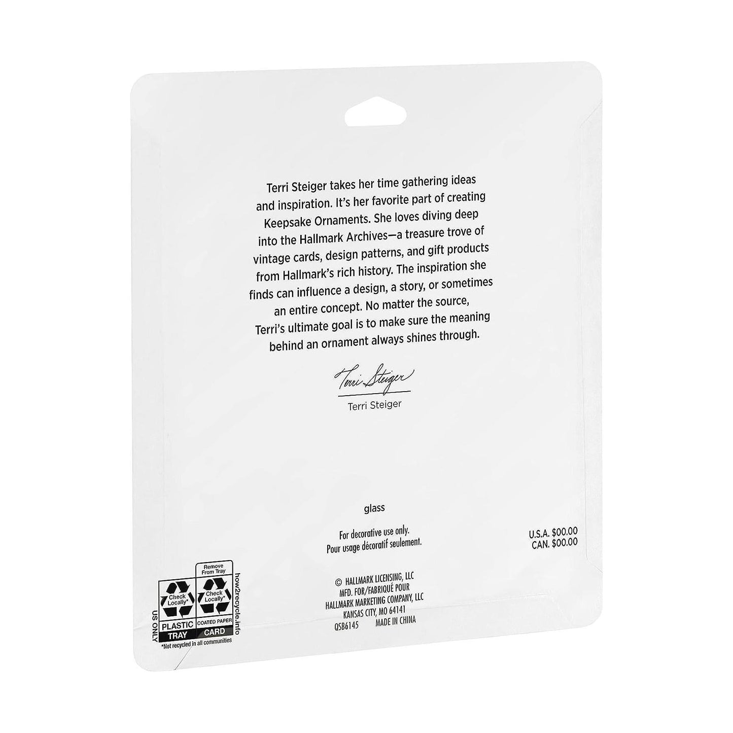 QSB6145 2021 Elegant Miniature Ornament set Image3