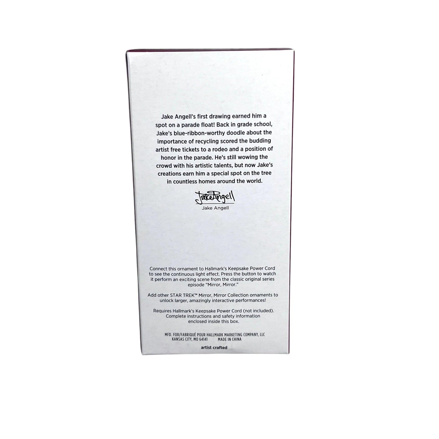2021 First Officer Spock Hallmark Ornament (Star Trek) QXI7002