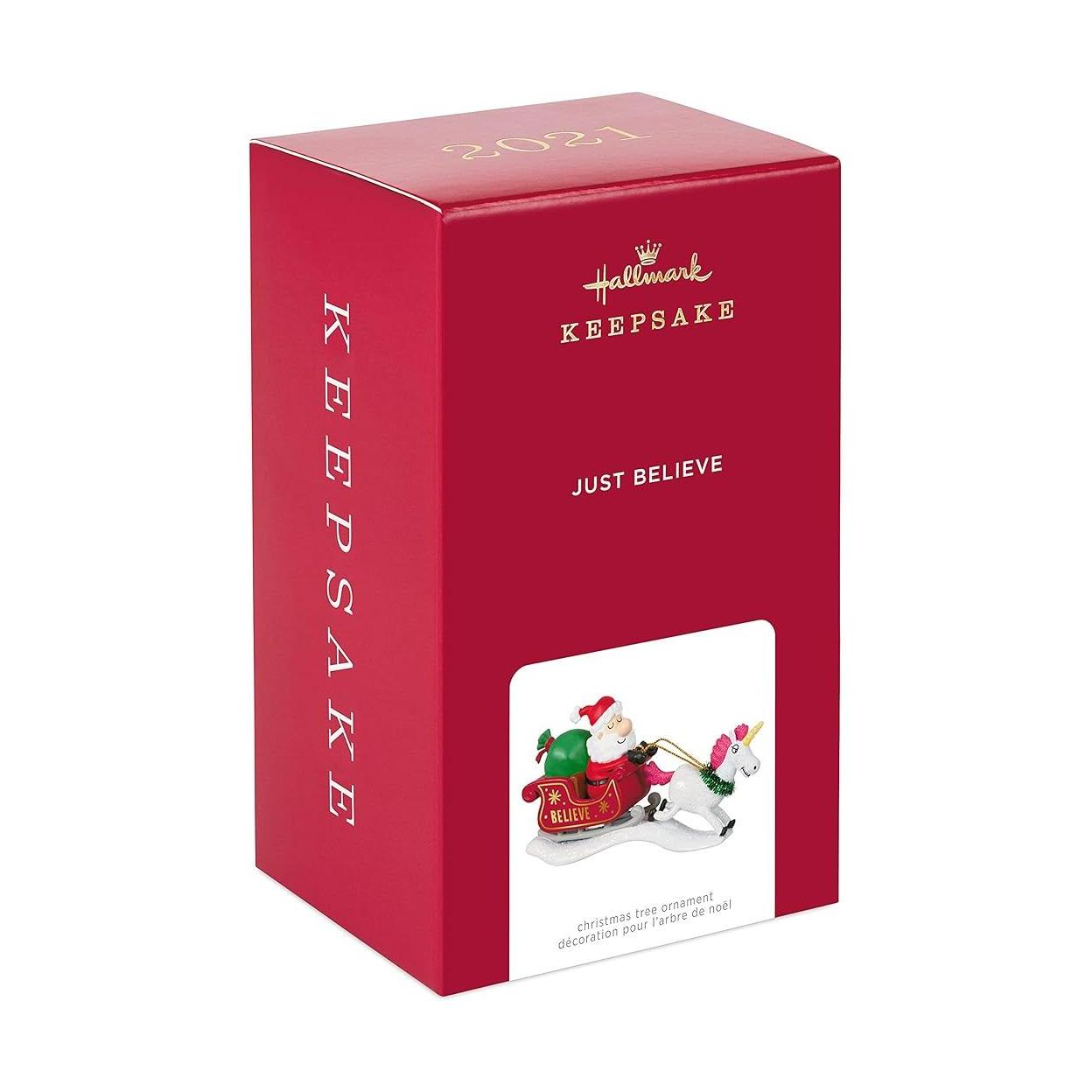 2021 Just Believe Hallmark Ornament (Just Believe) QGO2312
