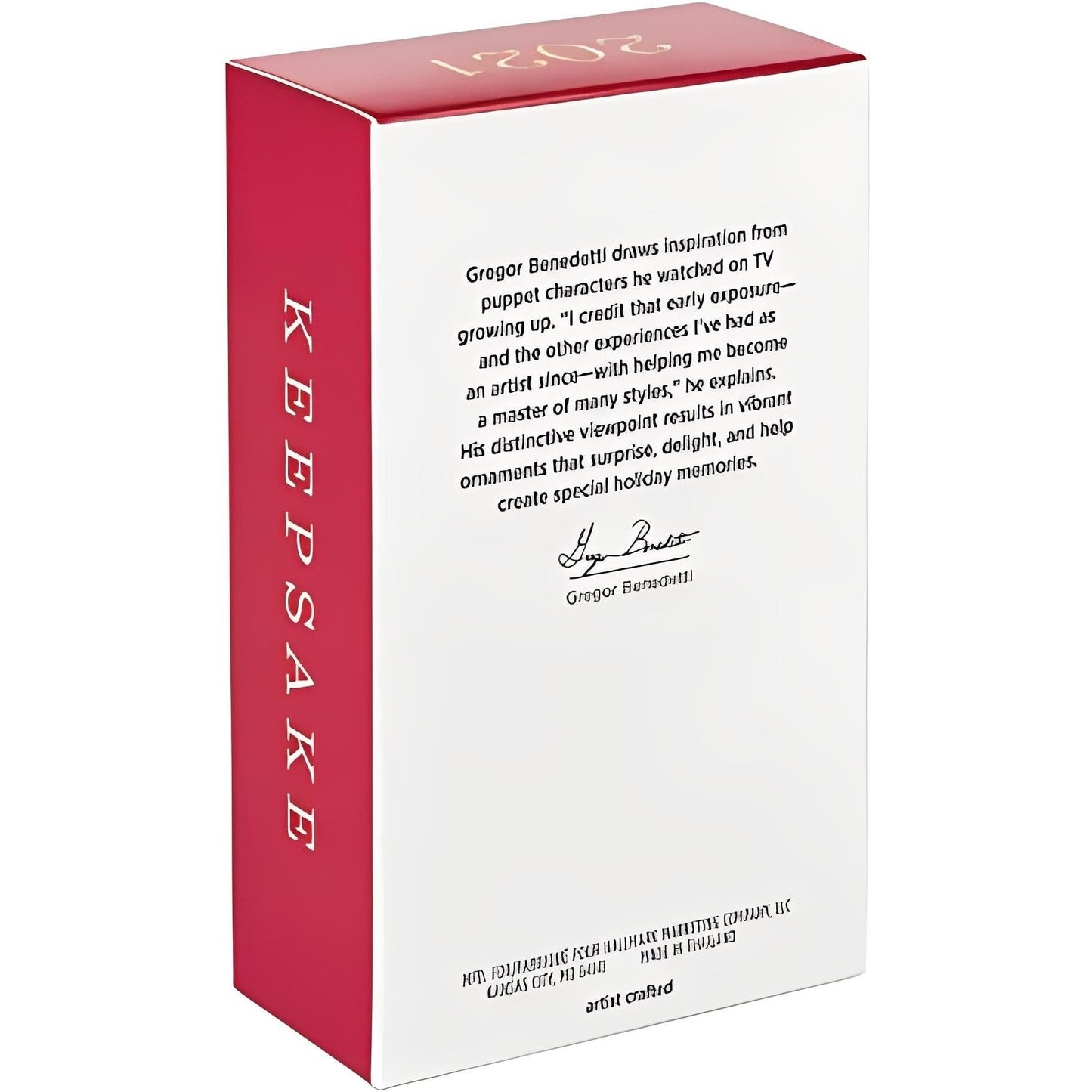 2021 Merry Chris‑Moose Hallmark Ornament (Sweater) QXT4102