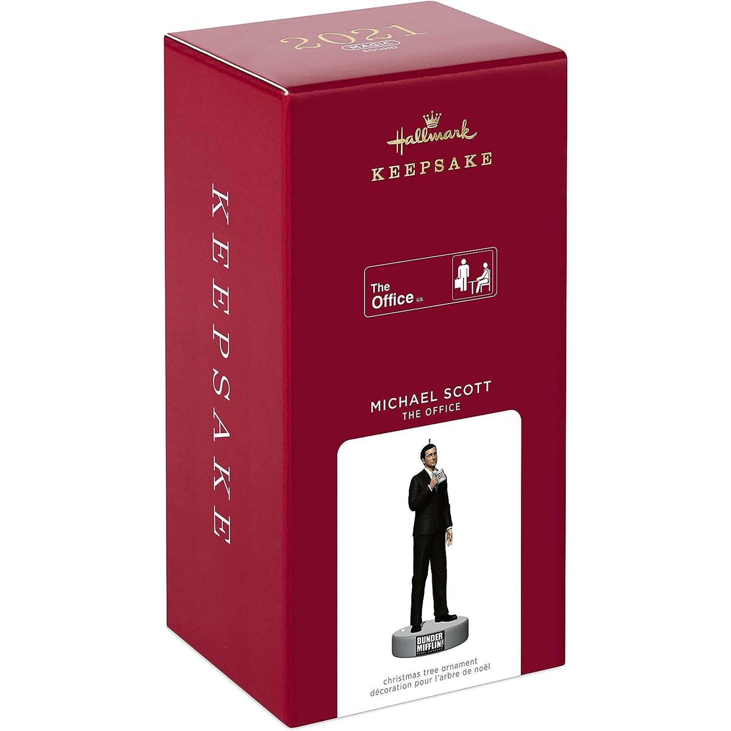 2021 Michael Scott Hallmark Ornament (The Office) QXI7455