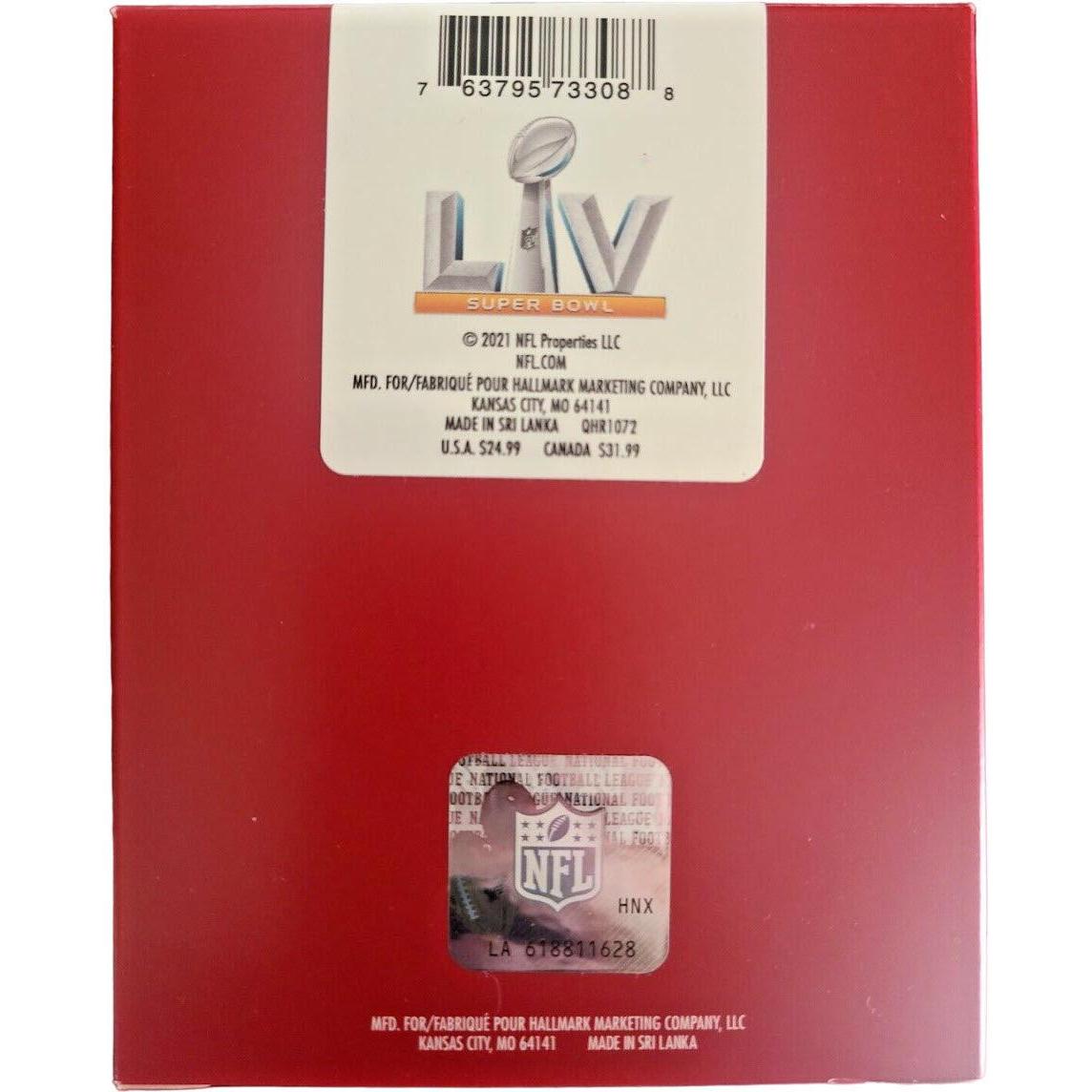 2021 Super Bowl LV Champions Hallmark Ornament (Tampa Bay Buccaneers) QHR1072