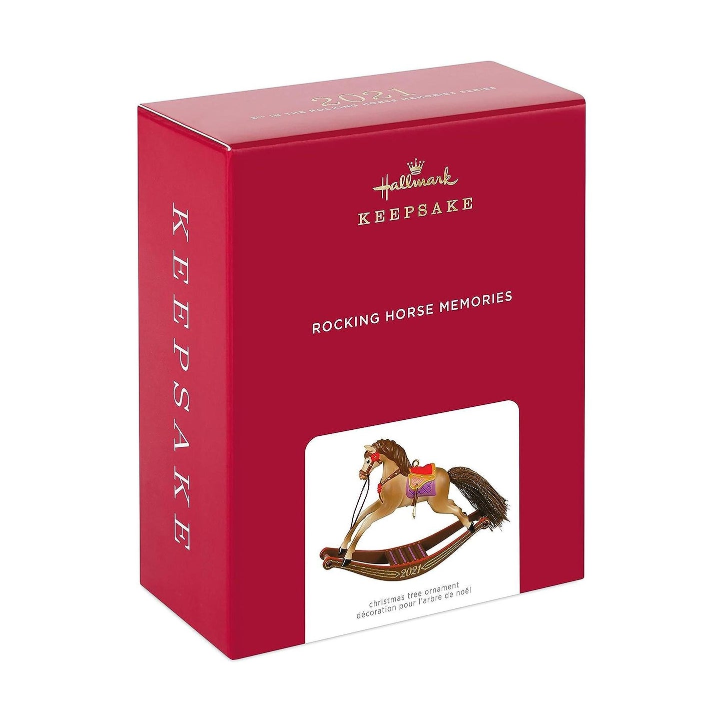 2021Rocking Horse Hallmark Ornament (Rocking Horse) QXR9202