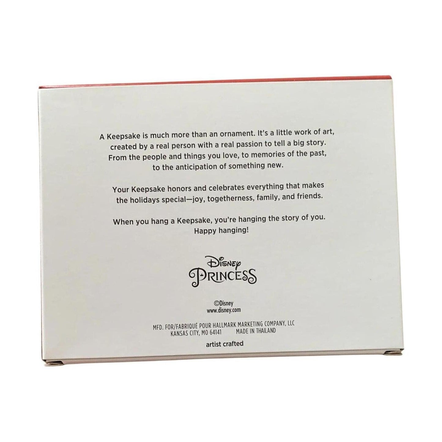 2022 Miniature Ornament Set Hallmark Ornament (Disney Princesses) QSB6256