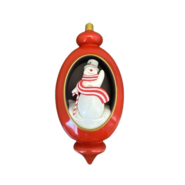 2022 Top Hat Snowman Hallmark Ornament (Inside Story) VIP2003