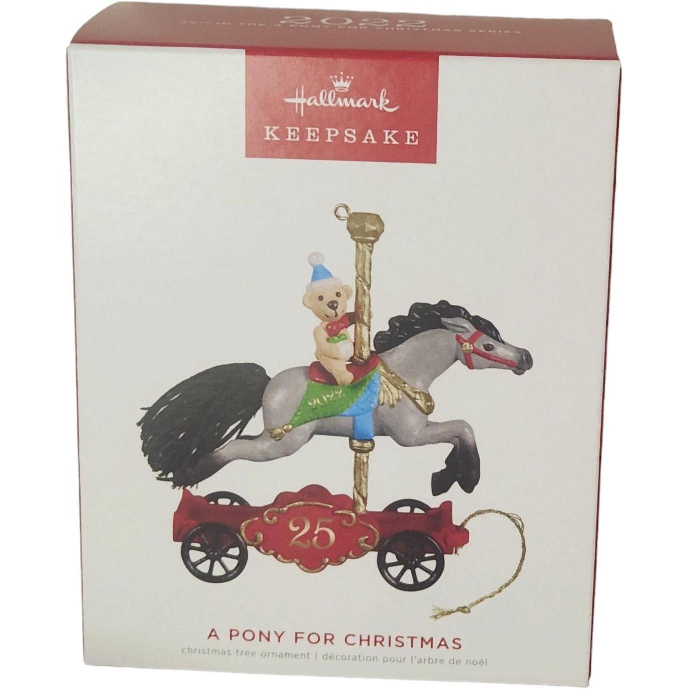 2022 A Pony for Christmas Hallmark Ornament (A Pony for Christmas) QXR9046